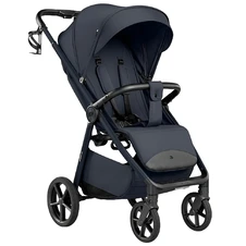 Прогулочная коляска Carrello Bravo Lite CRL-5529 Midnight Blue темно-синяя с подстаканником