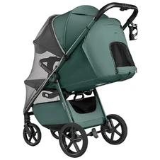 Прогулочная коляска Carrello Bravo Lite CRL-5529 County Green зеленая с подстаканником купить