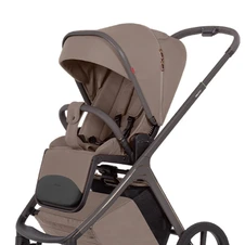Универсальная коляска Carrello Vector CRL-6552 Merino Beige серо-коричневая 2 в 1 люлька и блок фото 44