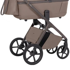 Универсальная коляска Carrello Vector CRL-6552 Merino Beige серо-коричневая 2 в 1 люлька и блок фото 66