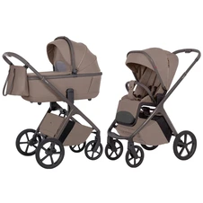Универсальная коляска Carrello Vector CRL-6552 Cashmere Beige коричневая 2 в 1 люлька и блок купить