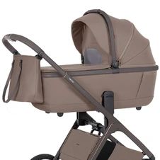 Универсальная коляска Carrello Vector CRL-6552 Cashmere Beige коричневая 2 в 1 люлька и блок фото 33