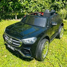 Детский электромобиль M 6355EBLRS-2 черный Mercedes с мягким сиденьем
