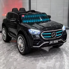 Детский электромобиль M 6355EBLRS-2 черный Mercedes с мягким сиденьем фото 55