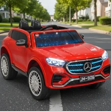 Детский электромобиль M 6355EBLR-3 красный Mercedes с мягким сиденьем