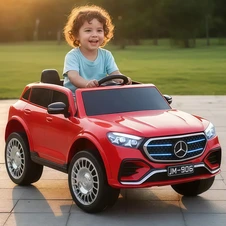 Детский электромобиль M 6355EBLR-3 красный Mercedes с мягким сиденьем фото 11