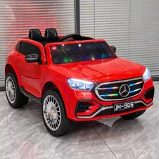 Детский электромобиль M 6355EBLR-3 красный Mercedes с мягким сиденьем купить