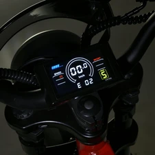 Электрофэтбайк Prof1 Ghost 20д. GS-2001 черный с двигателем 1000 Вт фото 57