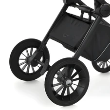 Универсальная коляска El Camino Era ME 1100-2 Charcoal Gray темно-серая с люлькой и блоком фото 33