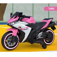 Детский мотоцикл M 6329EL-8 розовый на аккумуляторе фото 11