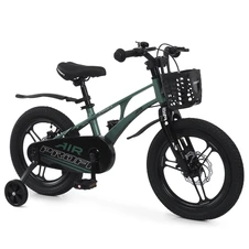 Детский велосипед Prof1 Air Pro 18д. MB 181059 dark green хаки со звонком