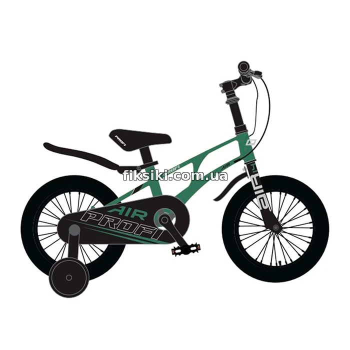 Дитячий велосипед Prof1 Air Standart Plus 16д. MB 161060 dark