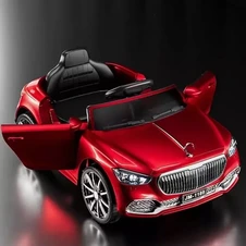 Детский электромобиль Mercedes M 4864EBLRS-8 розовый с кожаным сиденьем фото 66