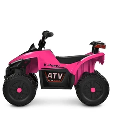 Детский квадроцикл M 6378EL-8 розовый с EVA колесами фото 44