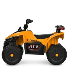 Детский квадроцикл M 6378EL-7 оранжевый с EVA колесами фото 44