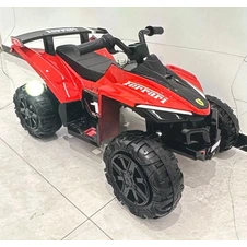 Детский квадроцикл M 6378EL-3 красный с EVA колесами купить