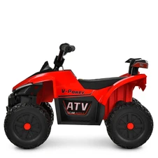 Детский квадроцикл M 6378EL-3 красный с EVA колесами фото 33