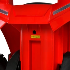 Детский квадроцикл M 6378EL-3 красный с EVA колесами фото 99