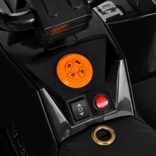 Детский квадроцикл M 6378EL-2 черный с EVA колесами фото 88