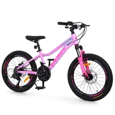 Велосипед Prof1 Balance 20 д. BL-2001 розовый алюминиевая рама