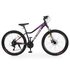 Спортивный велосипед Prof1 Balance 27,5 д. BL-27505 черно-розовый фото 11