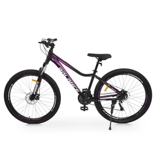 Спортивный велосипед Prof1 Balance 27,5 д. BL-27505 черно-розовый фото 33