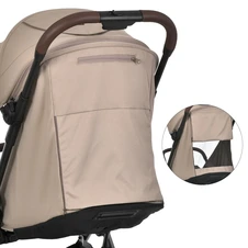 Детская прогулочная коляска El Camino Roove ME 1230 Chocolate коричневая фото 77