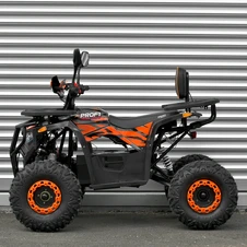 Квадроцикл на аккумуляторе ATV007-2-7 черно-оранжевый фото 44