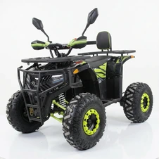 Квадроцикл на аккумуляторе ATV007-2-5 черно-зеленый фото 11
