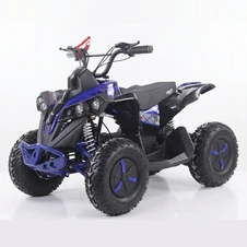 Подростковый квадроцикл MA07E-2-4 черно-синий фото 11
