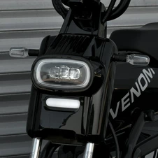Электробайк Prof1 Venom/Bat 12д. VM-1202 серый стальная рама фото 57