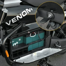 Электробайк Prof1 Venom/Bat 12д. VM-1202 серый стальная рама фото 25