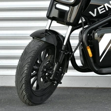 Электробайк Prof1 Venom/Bat 12д. VM-1201 черный стальная рама фото 29