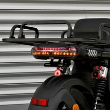 Электроскутер Prof1 Urban/Bat 16д. UB-1603 синий стальная рама фото 57