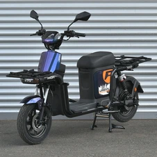 Электроскутер Prof1 Urban/Bat 16д. UB-1602 серый стальная рама фото 11
