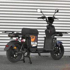 Электроскутер Prof1 Urban/Bat 16д. UB-1602 серый стальная рама фото 33
