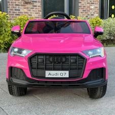 Детский электромобиль M 5796EBLR-8 Audi розовый с мягким сиденьем купить