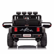 Двухместный детский электромобиль M 6376EBLR-2 черный Jeep фото 33