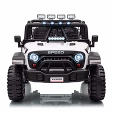 Двухместный детский электромобиль M 6376EBLR-1 белый Jeep фото 11