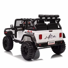 Двухместный детский электромобиль M 6376EBLR-1 белый Jeep фото 55