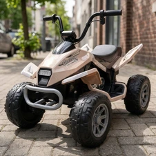Детский квадроцикл на аккумуляторе M 6242EL-13(24V) бежевый