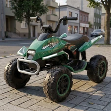 Детский квадроцикл на аккумуляторе M 6242EL-5(2)(24V) темно-зеленый