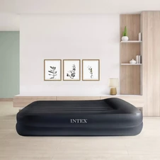 Надувная велюр кровать Intex 64124 двухместная фото 66