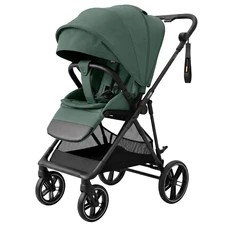 Прогулочная коляска Carrello Extra CRL-5532 Malachite Green зеленая с поворотным блоком