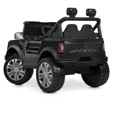 Детский электромобиль M 6353EBLRS-2 черный Toyota с мягким сиденьем фото 13