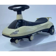 Детская каталка - бибикар M 6363-6 желтая на аккумуляторе купить