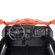 Детский электромобиль M 4920EBLR-4-11 сине-серый двухместный багги фото 77