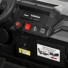 Детский электромобиль M 6382EBLR-1(24V) белый с кожаным сиденьем фото 77