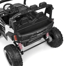 Детский электромобиль M 6382EBLR-1(24V) белый с кожаным сиденьем фото 99