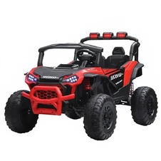 Двухместный детский электромобиль M 6382EBLR-3(24V) красный с мягким сиденьем фото 44